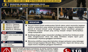 Kombi kryd malam Kamis 14 mei 2026
